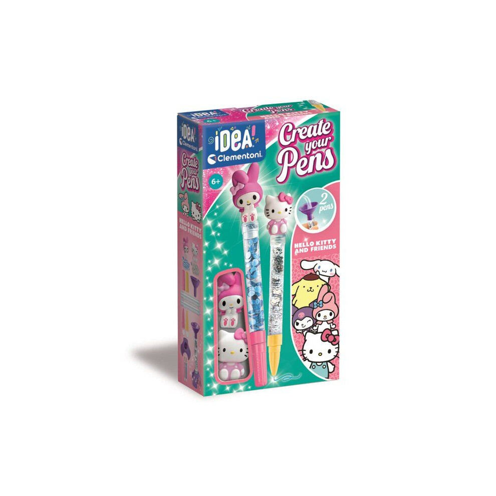 Clementoni Create Pens - Hello Kitty & Melody - Hello Kitty And Her Friends