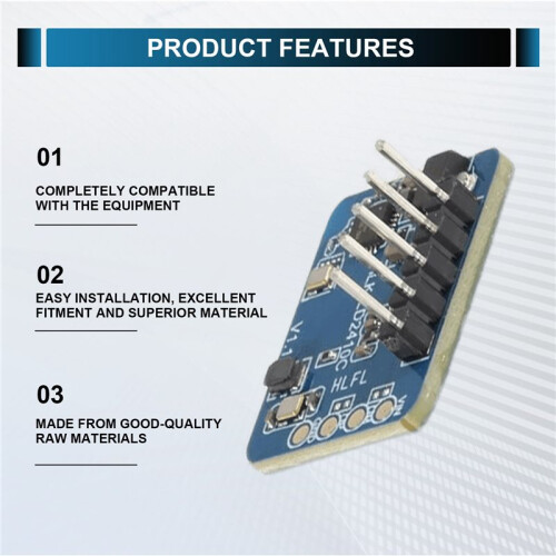 3X LD2410C 24G  Human Presence Sensor FMCW  Millimeter Wave Motion Detection Module DC5V