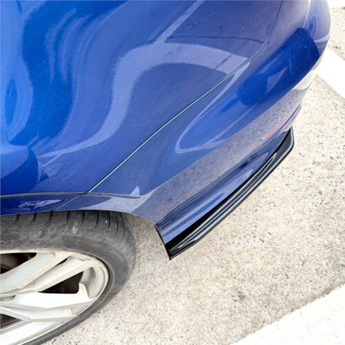 Split Diffusore/Spoiler Laterale per Paraurti Posteriore Auto per  A3 S3 8V Sline 2013-2016 Accessori 1