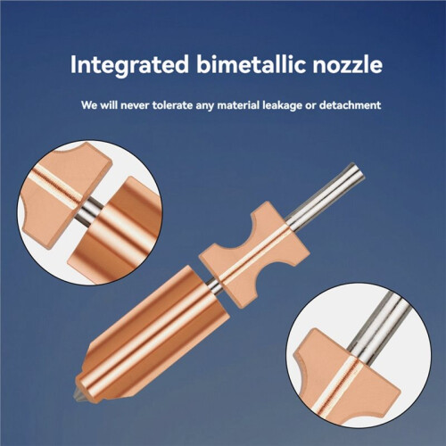 Pièces pour Imprimante 3D AD5X : Buse Intégrée de 0,4 mm, Kit de Buse pour Flashforge AD5X 1