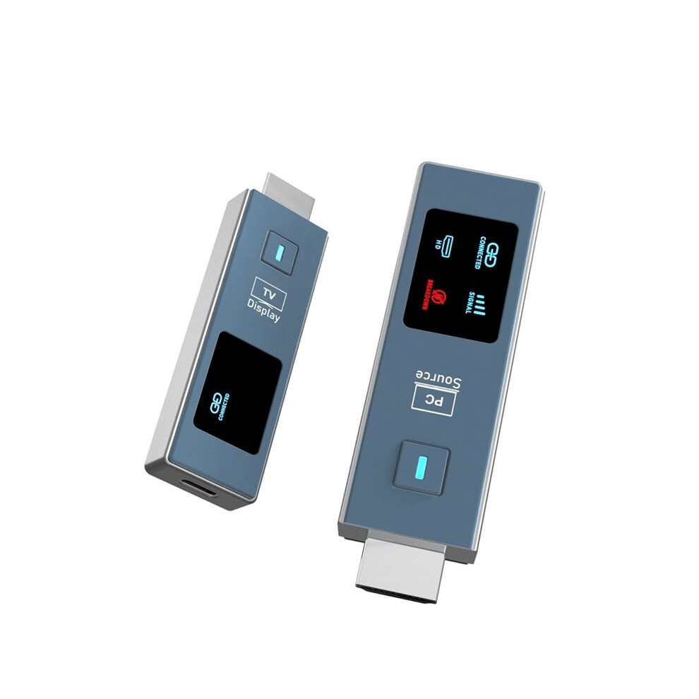 50M Wireless -Compatible Video Audio Transmitter Receiver Extender 1080P Wireless Display For Monitor Projector Pc C 6031418806513