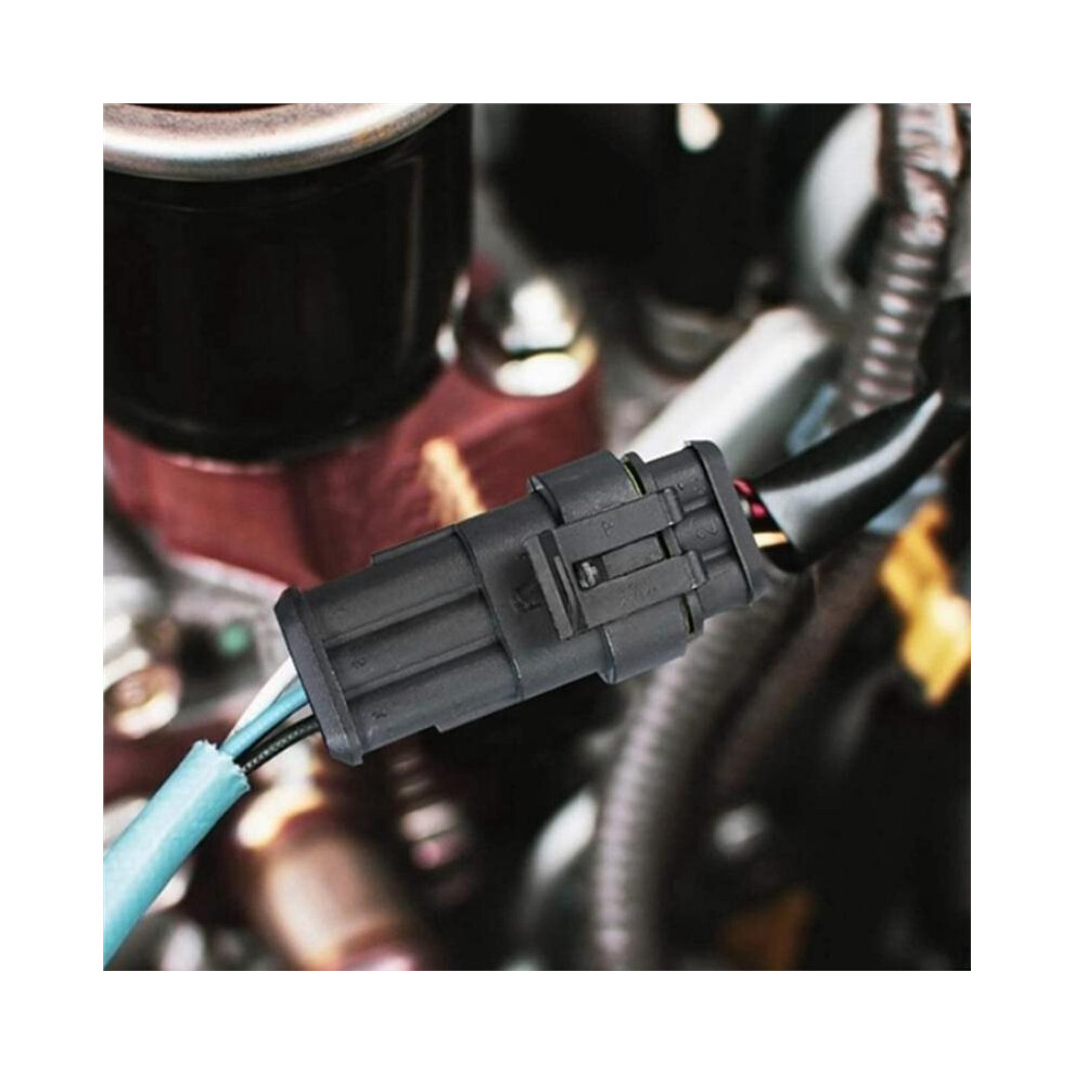 Waterproof Automotive Connectors (Boxed) For Xenon Lamp Wiring Harnesses And Waterproof Automotive Connectors 240Pcs 4712923634175