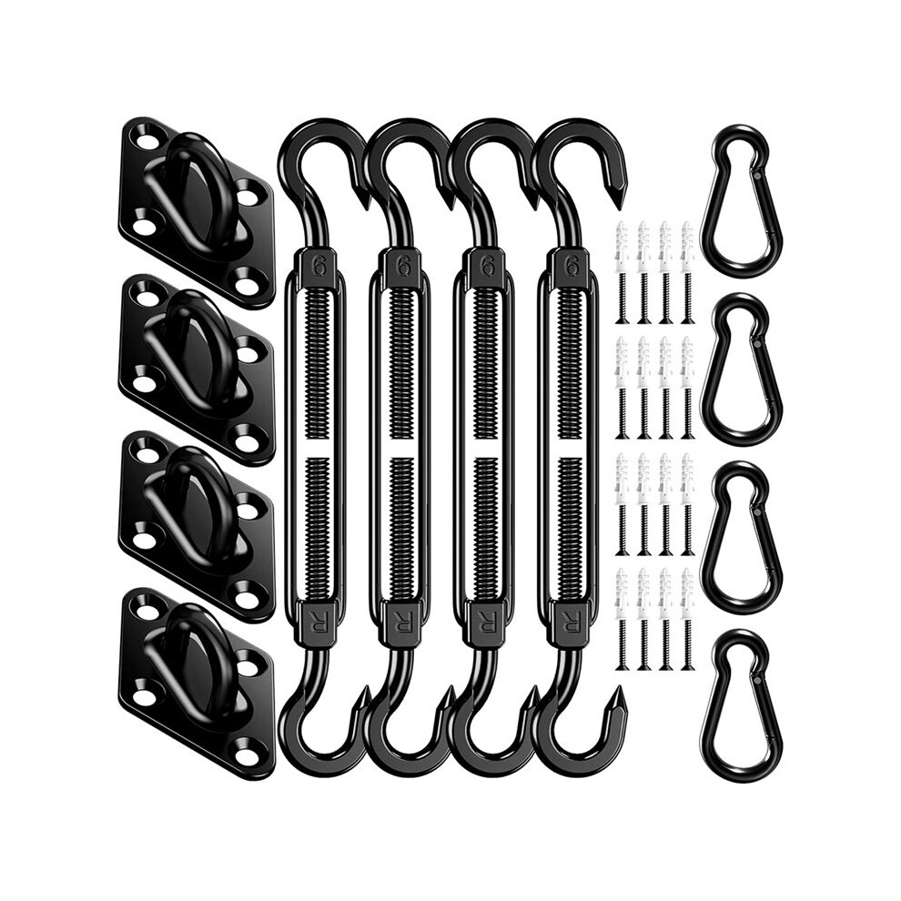 Sun Shade Sail Hardware:sunshade Hardware For Rectangle Triangle Shade Sail,For Sun Shades Outdoor Patio Garden 4711710533899