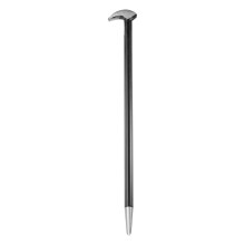 16" Dia Rolling Pry Bar Carbon Steel Lady-Foot Leverage Bar Heel Pry Bars for Automotive Mechanics Aligning