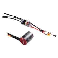 3650 5200KV High-Speed Brushless Motor and 75A Brushless ESC for Arrma  Hsp Redcat Rc4wd  Axial Scx10 D90