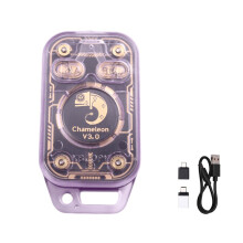 Lecteur de Puces RFID Chameleon V3.0, Émulateur de Cartes à Puce, Lecteur/Graveur de Cartes D'Identité à Puce (IC), 125 KHz, 13,56 MHz, NFC