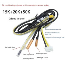 Variable Frequency Air Conditioner Outdoor Unit Sensor 15K 20K 50K, Suitable for Gree Air Conditioner Repair Spare Parts