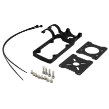 Drone Accessories Diy Quadcopter Frame Kit Parts Accessories Carbon Tube Metal Aluminium Alloy Motor Mount Black