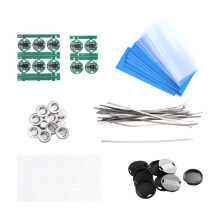 10Set 18650 Li-Ion Universal Dual MOS Protection Board 18650 Cylindrical Li-Ion Cell Overcharge Overdischarge Protection