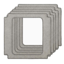5PCS Mop Cloth for W830 833 Window Cleaning Robot Replacement Accessories Home Cleaning Cloth Fittings