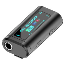 Portable HD Audio Interface - USB-C Multi-System Compatible for Guitar Recording & Streaming