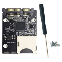Adaptador Conversor de Cartão de Memória para Cartão SSD com Gabinete para Acessórios de SSD de 2,5 Polegadas para Laptop/PC