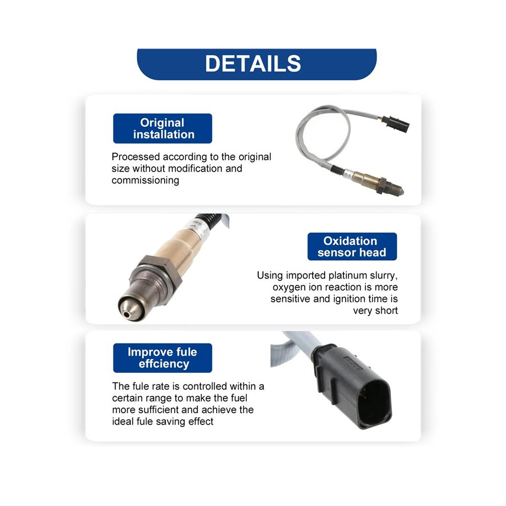 0075421618 Car O2 Oxygen Sensor Lambda Sensor For - E250 Glk250 Gle300d Ml250 S350 0281004205 A0075421618 Light 6031940106884