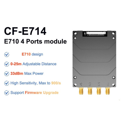 CF-E714 RFID Reader Module 902-928MHz 4  15m Long Range Iso18000-6c for Warehouse and Timing Management 2