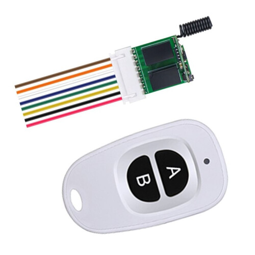 2CH LED Lights RC Remote  DC3.7V-12V Access Control Remote Control   Wireless  Relay 315Mhz 1