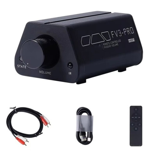 High Precision Passive Preamp FV3-PRO Remote Control Volume Control Post-Stage Active Speaker