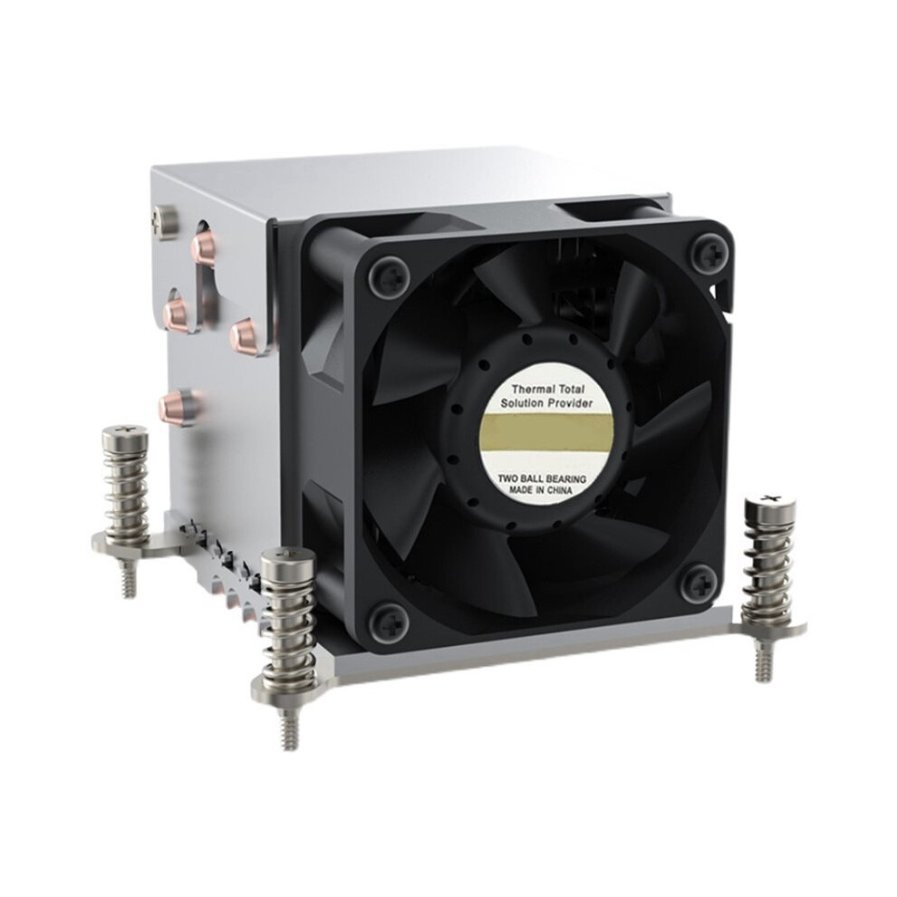 Lga1700-R63 2U Cpu Cooler 4 Heat Pipes 78Mm X 78Mm Mounting Pitch Heat Sink Radiator For Lga 1700 Server Chassis 6032669449627