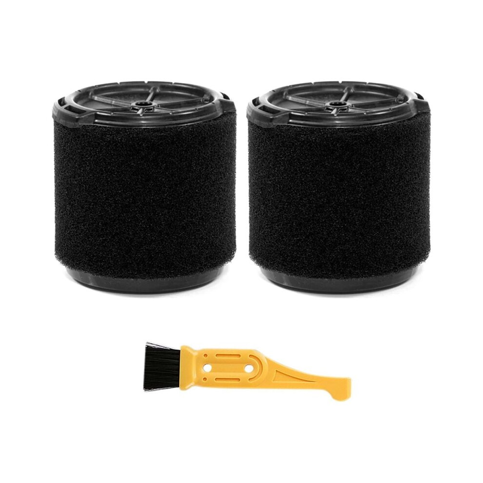 2Pcs Vf3700 Cartridge Filter For Ridgid Shop Vacuum 3-4.5Gallon Wet/Dry Vacuum,Vf3700 Foam Filter For Wet Application 6034194466230