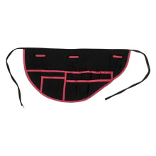 Sewing Storage Apron Tool Apron Half Canvas Apron with Muti-Pockets for Home Garden Painting Crafting Woodworking