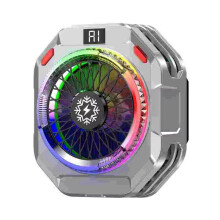 TH28-Pro Mobile Phone Heatsink for Gaming 30W AI Cooling Phone Back Clip Radiator with Adjustable Modes & Light Effects