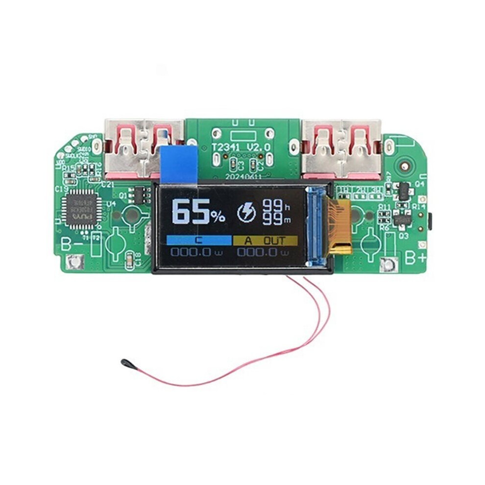 New 22.5W Fast Charging Module Tft Screen Digital Display Fast Charging Mobile Power Bank Mainboard For Pd/Qc/Scp/Vooc 6034214881852