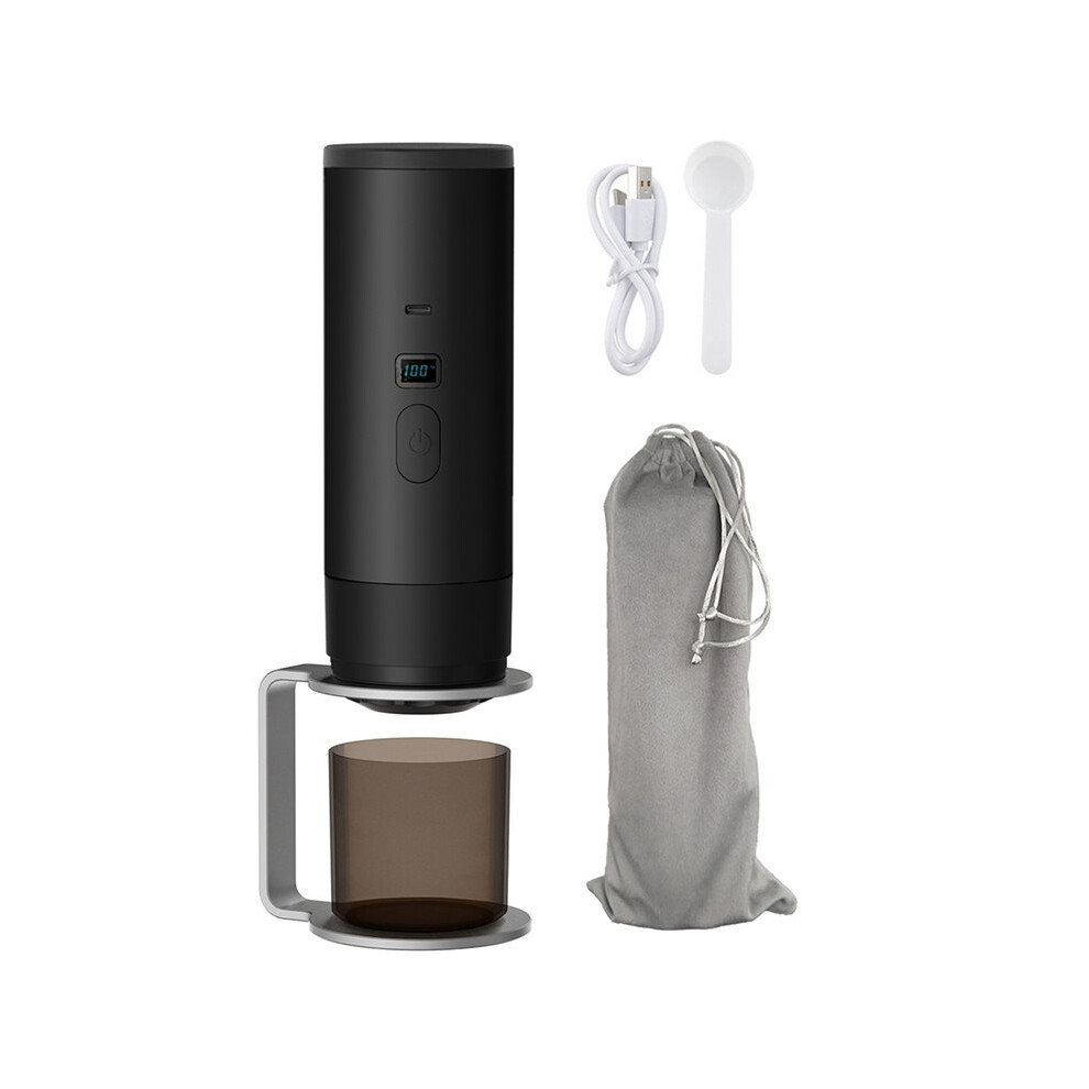 Portable Car Coffee Maker For Large Capsules, Small Capsules Ground Coffee,Espresso Maker For Hiking,Camping 6031009887648