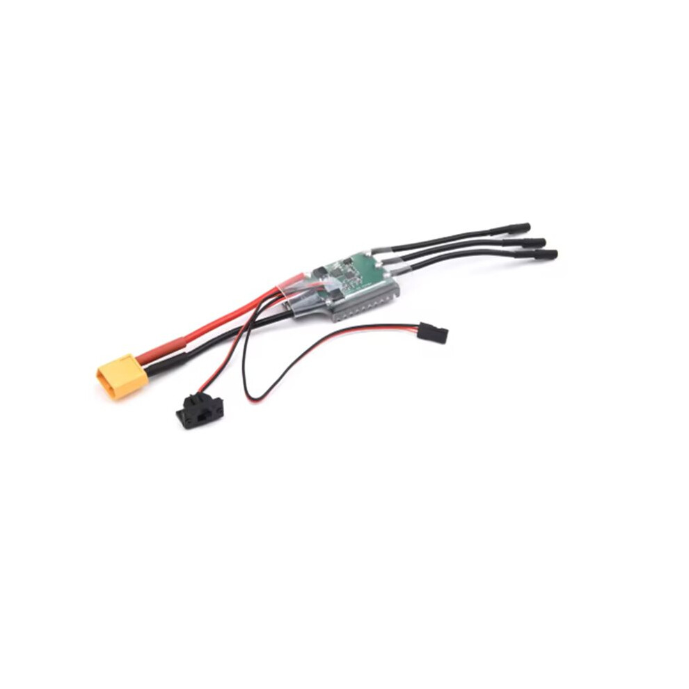 Am32 60A 2-4S Brushless Esc Programming Upgrade Connector For 1/8 Rc Crawler Car Axial Scx10 Trx4 Trx6 4711371652649