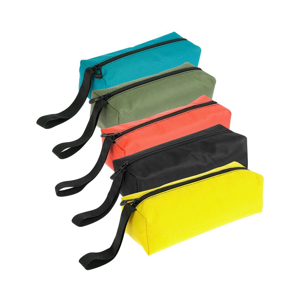 5Pcs Tool Bag Zipper Pouch, Small Tool Bags Tool Pouches With Zipper Multipurpose Zipper Bags For Storing Tools 4712070837078