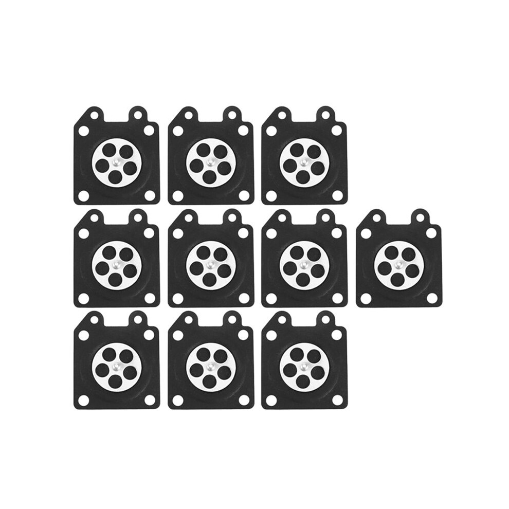 10Pcs Carburetor Parts Chainsaw Carburetor Membrane Pads For Zama Chainsaw Carburetor 2500/3800/4500/5200/5800 4713783508514
