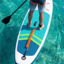 Correa para Tabla de Paddle Surf de 5,5 mm, Material TPU, Cordón Resistente, Diseño Giratorio de 360 Grados para Accesorios de Surf Al Aire Libre de