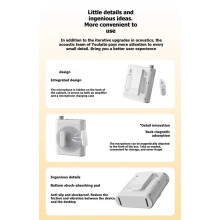 Kabelloser Magnetischer Clip--Sprachverstärker mit Clip-Mikrofon, Tragbarer Lautsprecher, Geeignet für Lehrer und Sprachführer