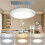 Motion Sensor LED Night Light - Rechargeable Ceiling Light for Indoor Security 4