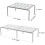 Expandable Kitchen Counter Shelf Organizer , Shelf with Retractable , Multi-Purpose Spice Rack Plastic Organizers White 5