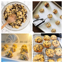 1 Set/3 Stück Kekslöffel, Eisportionierer, Kekslöffel zum Backen, Kekslöffel Aus Edelstahl zum Backen Von Obst