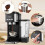 Confezione da 6 Capsule di Caffè Riutilizzabili  per Macchine da Caffè per  PB051 e CFP101/PB041 con 2 Misurini per Macchine da Caffè per 2