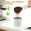 Confezione da 6 Capsule di Caffè Riutilizzabili  per Macchine da Caffè per  PB051 e CFP101/PB041 con 2 Misurini per Macchine da Caffè per 7