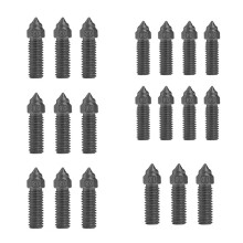 20 Stück Gehärtete Stahldüsen für K1/K1 Max/CR-M4/CR-10 SE/Ender3 V3 KE 3D-Drucker, Düsen 0,2/0,4/0,6/0,8/1,0 mm