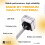Car Front Headlight Bulb LED Bulb for  Model 3 / Y / S / X Car Replacement Parts 6