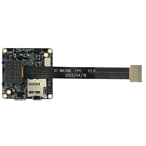 Module de Caméra IMX386 12MP 4K Solution Vidéo pour Casque de Vélo Extérieur Caméra Wifi Module USB