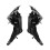 1Pair 80A821131 80A821132 Car  Wing Holder Bracket for  Q5 Q5L  Support Bracket 2