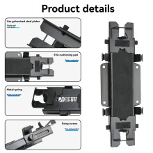 Soporte de Pared Metálico para Charge 5/6, para Flip 7/6 y UE Boom 3, Soporte de Almacenamiento Retráctil para Altavoces .