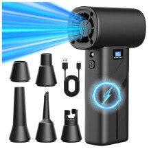 110000 RPM Turbo Ventilator Blaasmachine Draagbare Krachtige Handblazer 40000mAh Accu Stofzuiger Ventilator Stofzuiger A