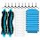 Compatible for  M6 Pro Robot Vacuum Cleaner Replacement Accessory Main Side Brush Hepa Filter Mop(32pcs) 1
