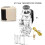 471566 Thermistor Probe Replacement for  Pool Spa Heater, Temperature Sensor 3