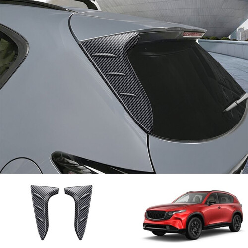 Rear Triangular Pillar Cover Trim for  CX-5 CX5 2026 Rear Side Window Trim Interior Accessories 1