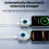 2PCS 140W Full Charge Separator Automatic Type-C Phone Charger Fast Charging Adapter for Type C Electronic Devices 6