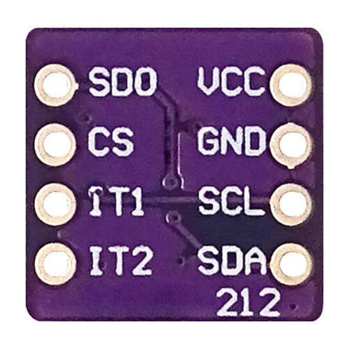 LIS2DW12 Three-Axis Acceleration Sensor with Multiple Low Power and Low Noise Settings Acceleration 1