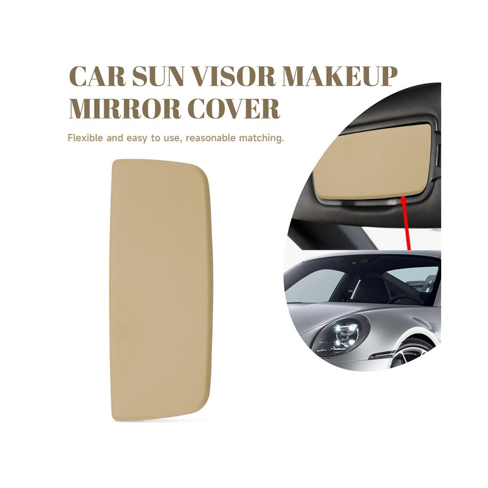 Car Sun Visor Vanity Mirror Cover 98173103128 For Boxster Cayman 911 981 982 991 992 718 Beige 6031101723233