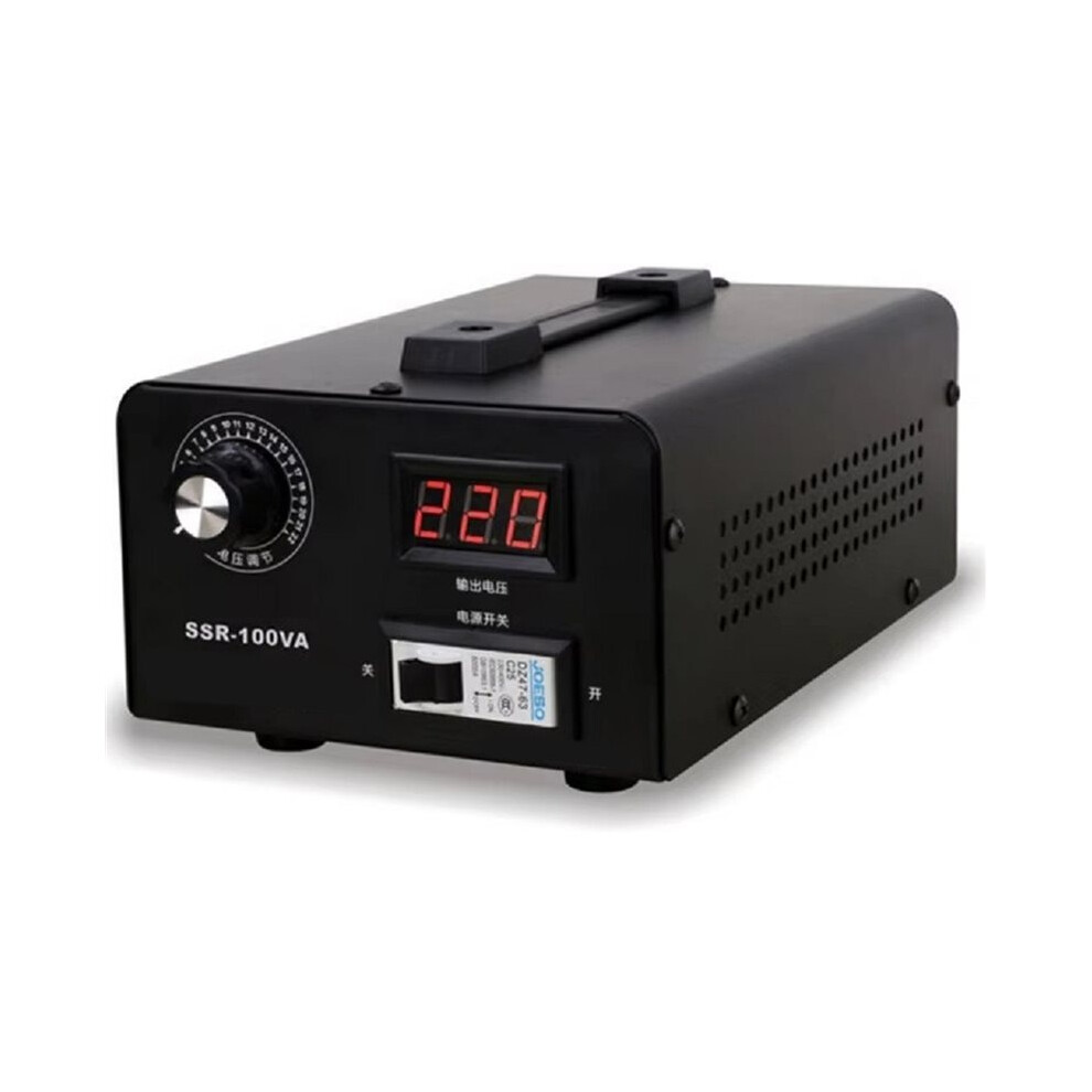 Saudism Controlled Electronic Voltage Regulator, Single Phase Solid State Voltage Regulator, Ac 220V 100A, Ssr-100A