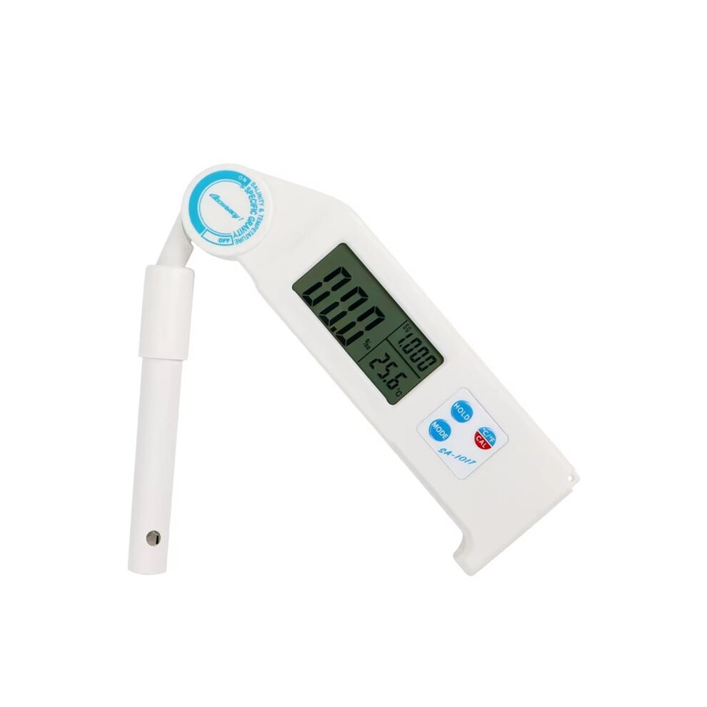 Saudism Foldable Salinity Meter Lcd Display Specific Meter Salinity S.g Temp Detector For Hydroponics Kitchen